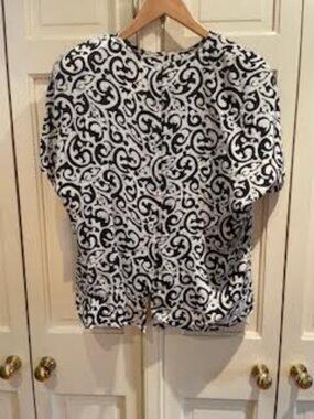 Vintage JL Hudson's- Adrianna Papell Blouse